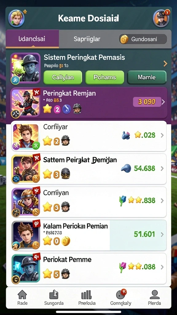 Karakter baru yang dapat dipilih untuk meningkatkan permainan.