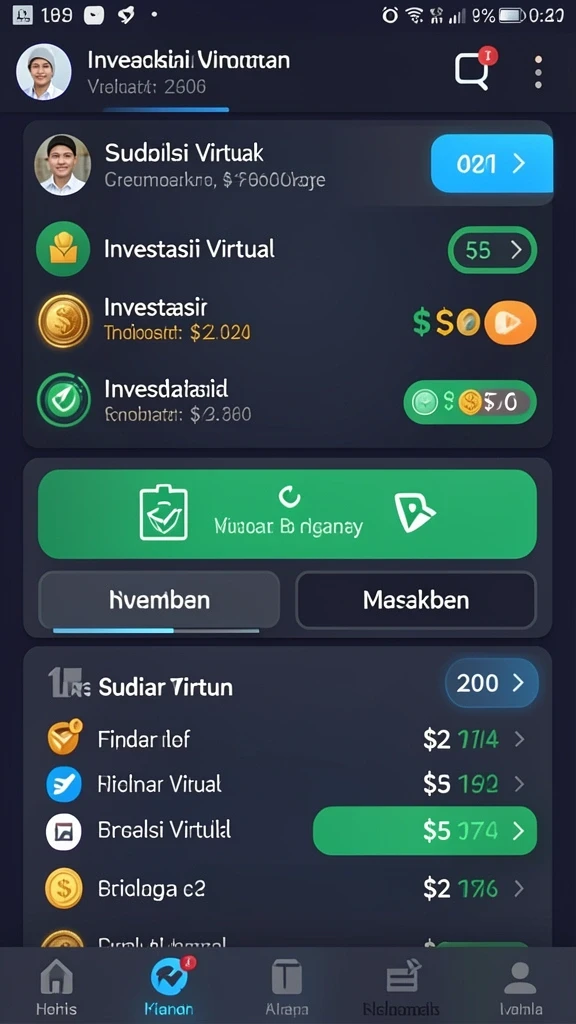 Tangkapan layar dari mode multiplayer yang seru.
