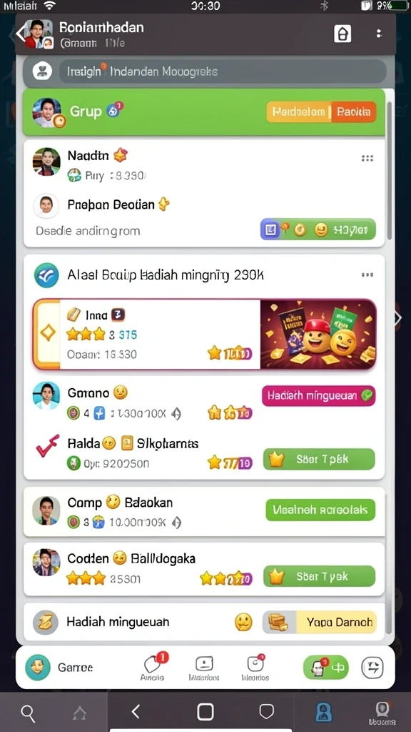 Fitur bonus yang menguntungkan dan menarik.