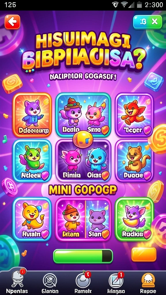 Mode permainan yang kompetitif dan menyenangkan.