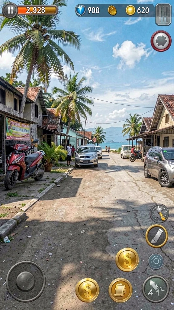Fitur turnamen yang menambah keseruan permainan.