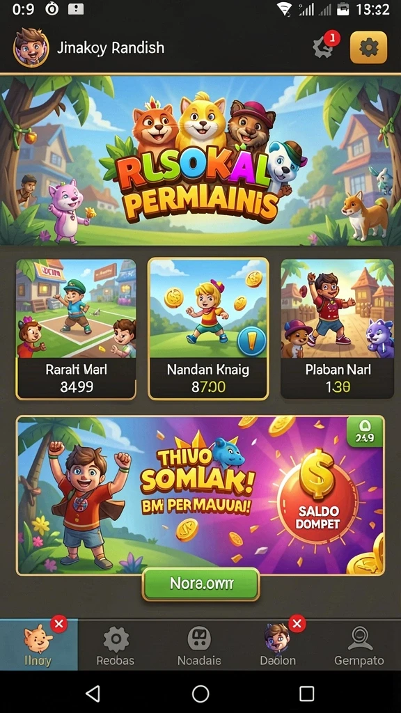 Screenshot 2: Karakter unik dengan kemampuan yang berbeda.