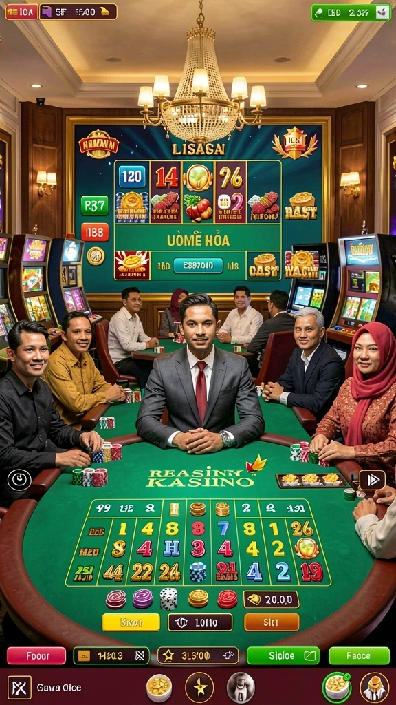 Tampilan antarmuka GEBYAR4D yang modern dan menarik.