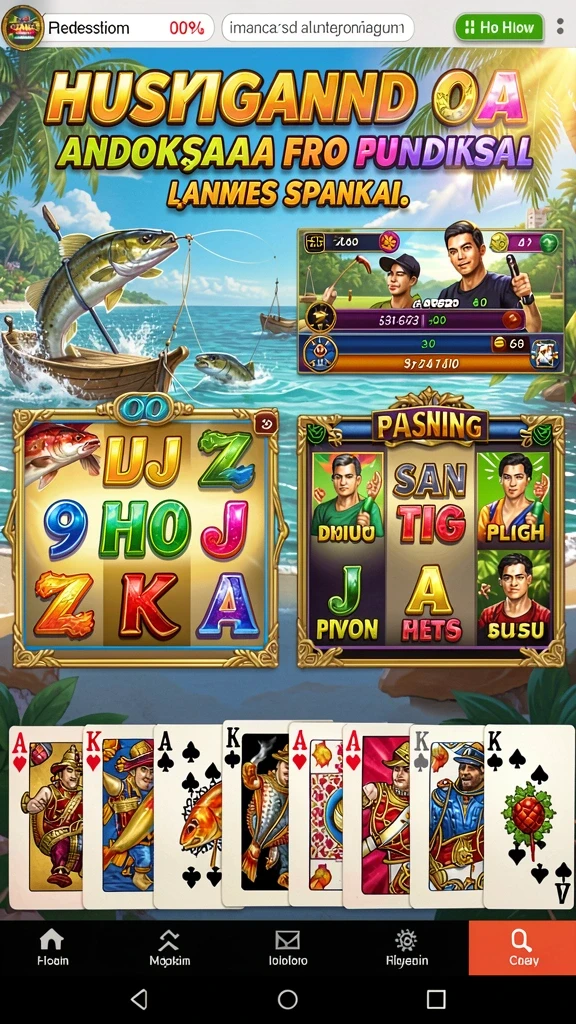 Salah satu tantangan seru di dalam game GOLDRAJA.