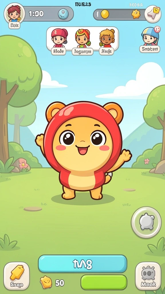 Fitur leaderboard untuk melihat peringkat pemain lain.
