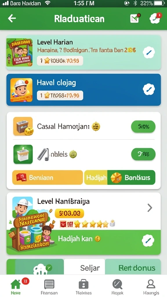 Antarmuka pengguna yang menarik dan mudah dinavigasi.