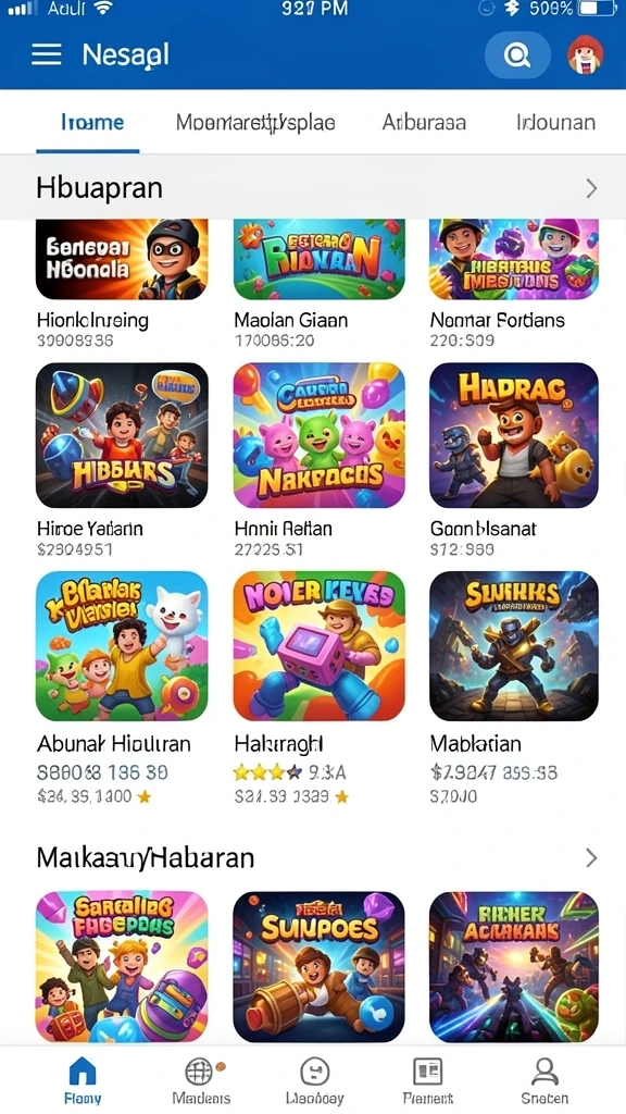 Tampilan antarmuka yang menarik dan mudah digunakan.