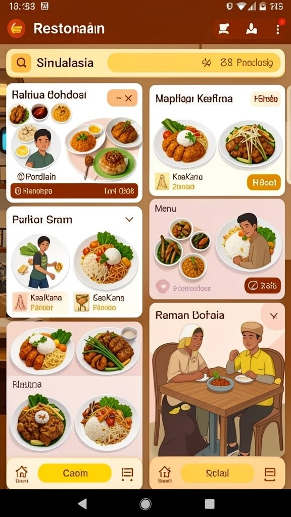 Mode permainan yang kompetitif untuk pengalaman yang lebih seru.