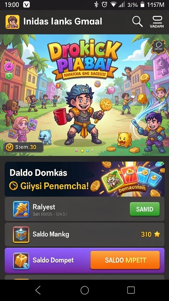 Gameplay yang seru dengan banyak tantangan.