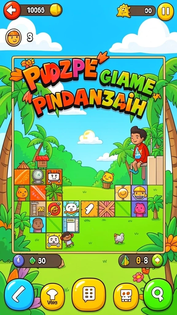 Level baru yang menantang dengan berbagai rintangan.