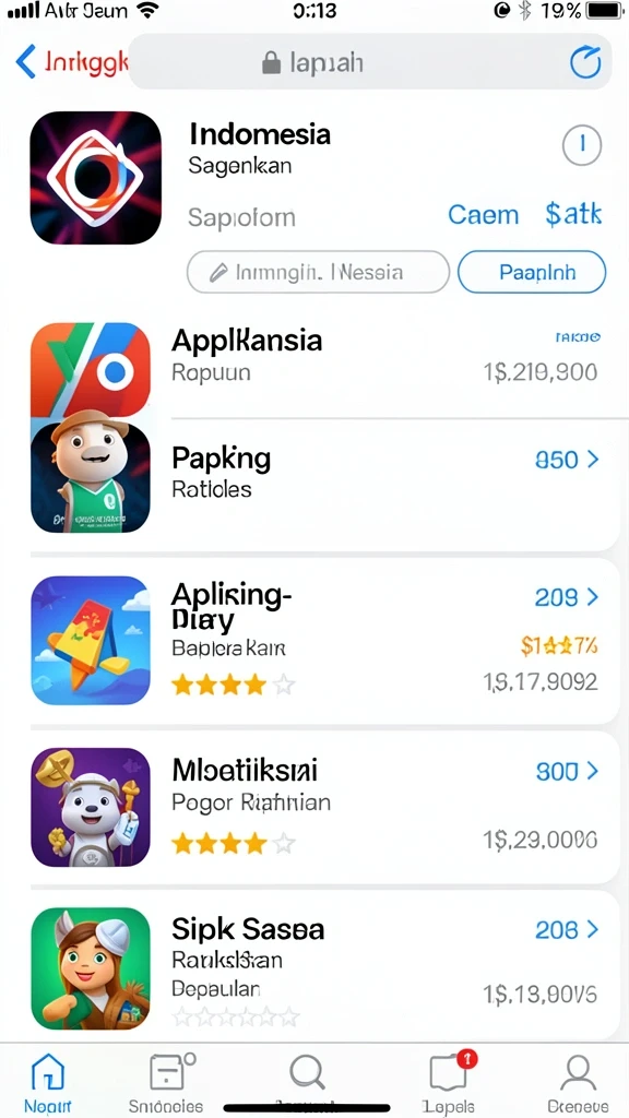 Berbagai karakter unik untuk dipilih sesuai selera.