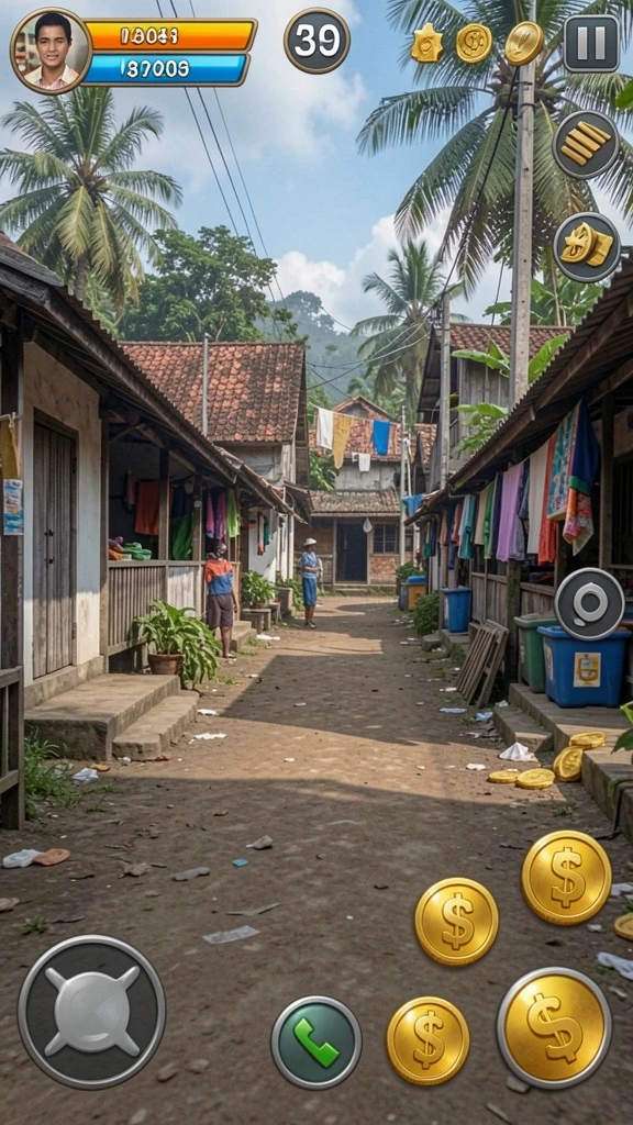 Tampilan antarmuka modern dan menarik.
