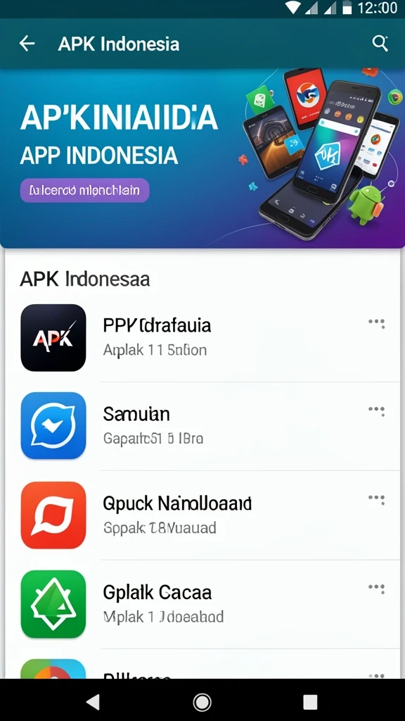 Tampilan awal yang menarik dan mudah dipahami.