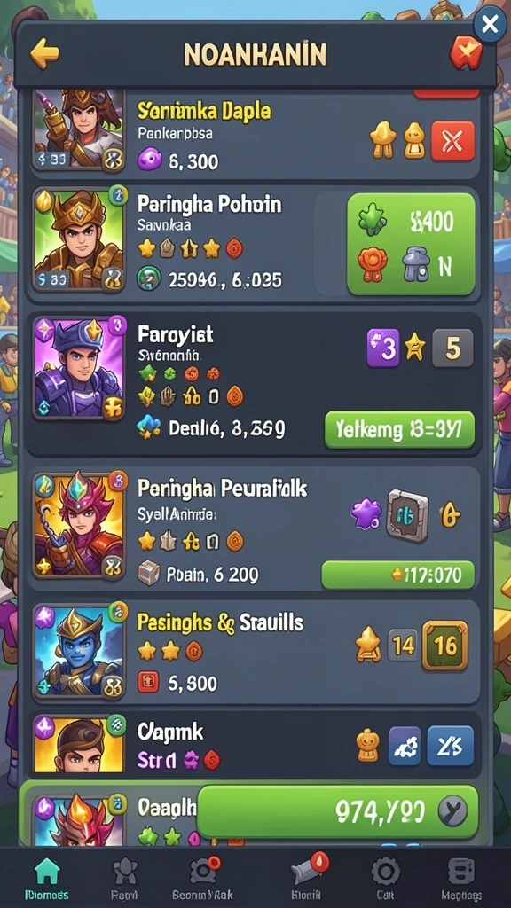 Mode permainan yang variatif dan menarik.