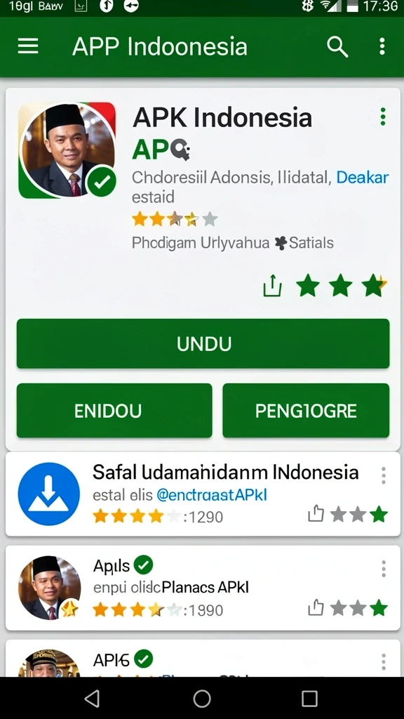 Tampilan awal yang menarik dan penuh warna.
