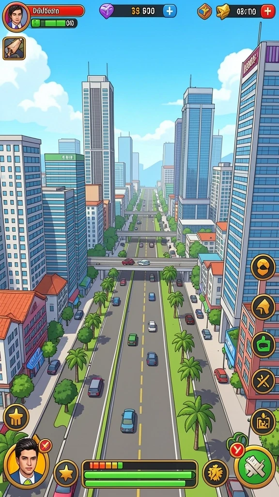Gameplay yang menarik dengan banyak tantangan seru.