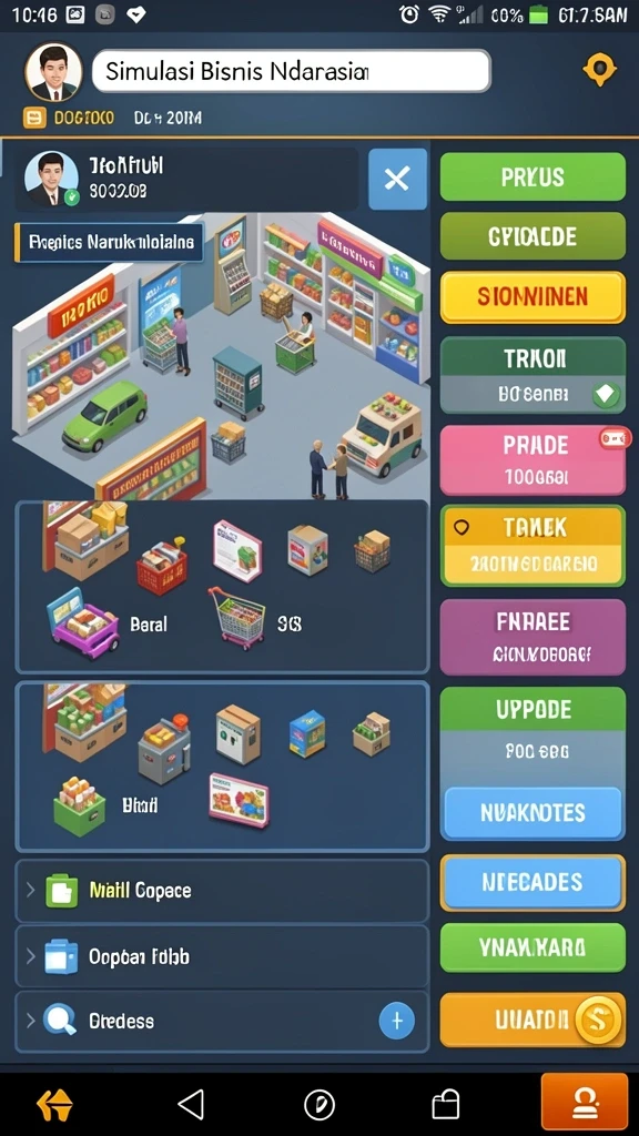 Tampilan awal RPRPRP yang memikat dengan karakter utama.