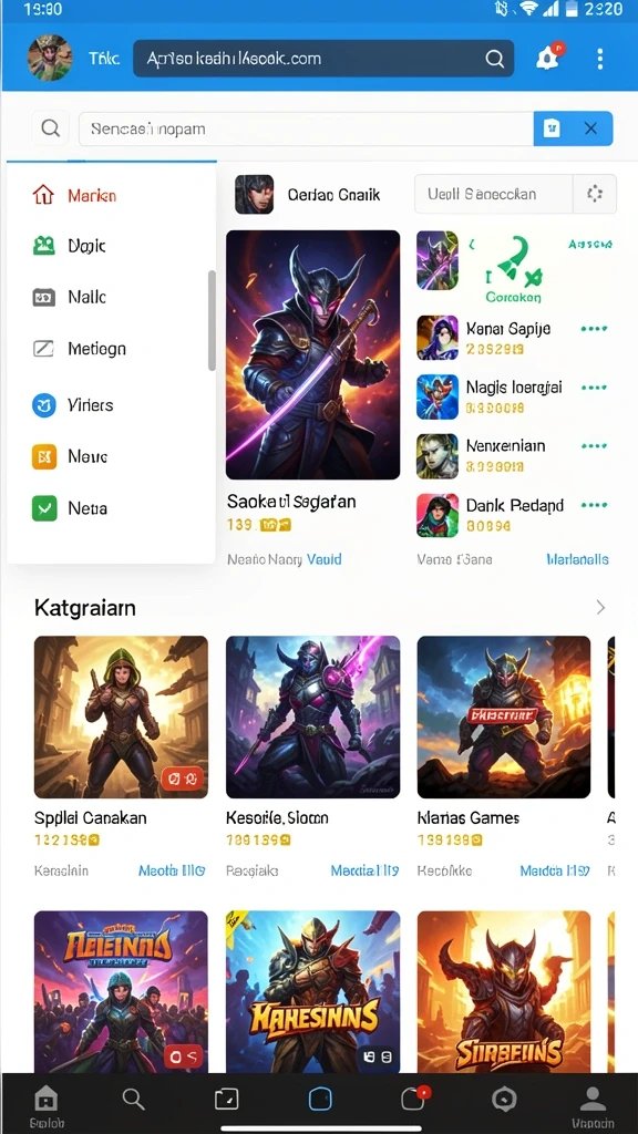 Visual menakjubkan dari dunia fantasi RPRPRP.
