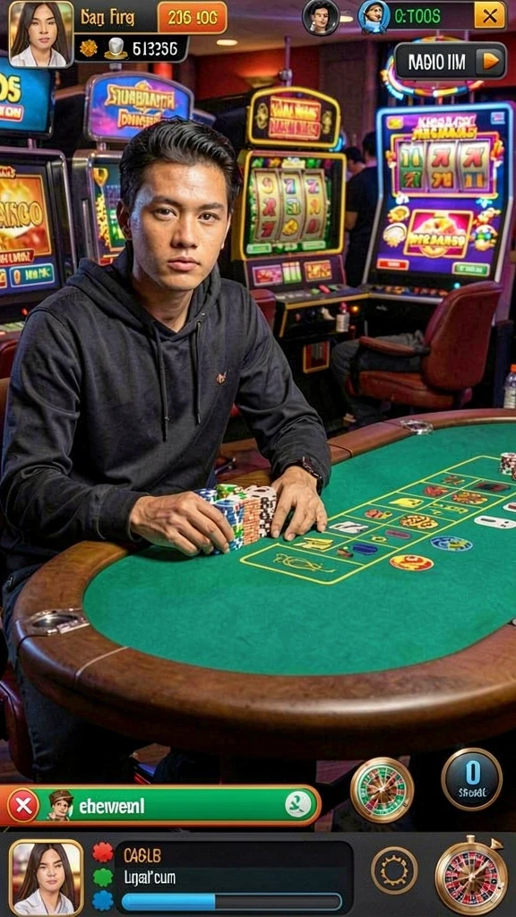 Tangkapan layar ketiga menunjukkan sistem rewards yang menarik.