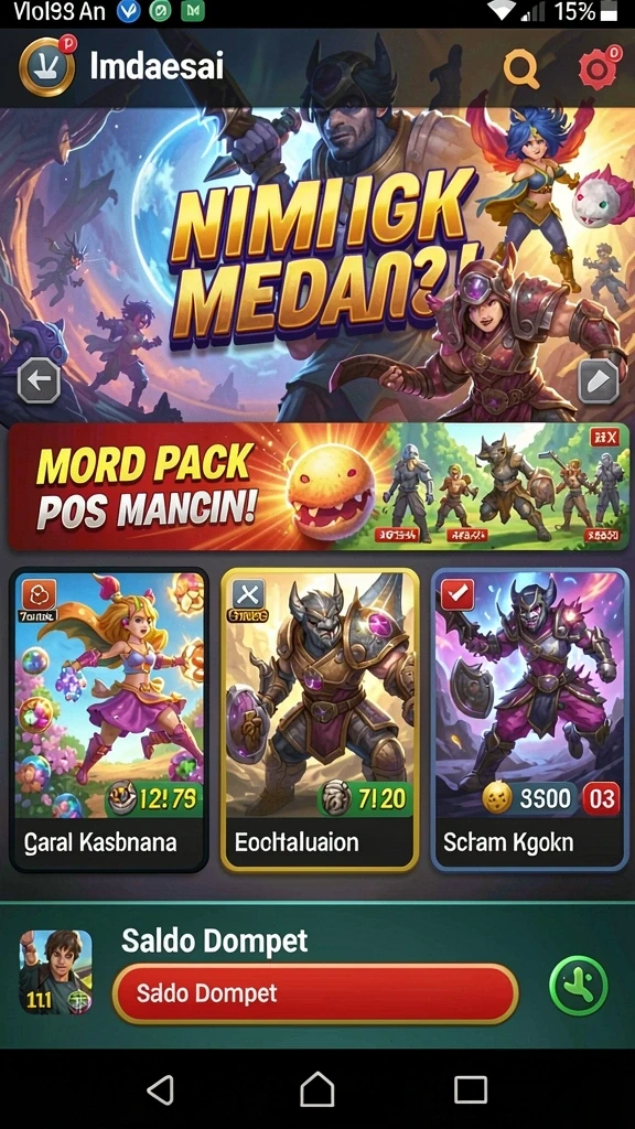 Momen seru saat berkompetisi di multiplayer.