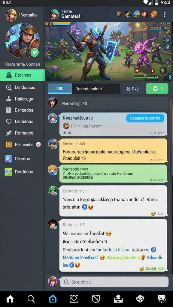 Tampilan antarmuka yang ramah pengguna.
