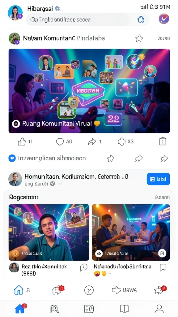 Pilihan permainan kartu yang beragam dan menarik.