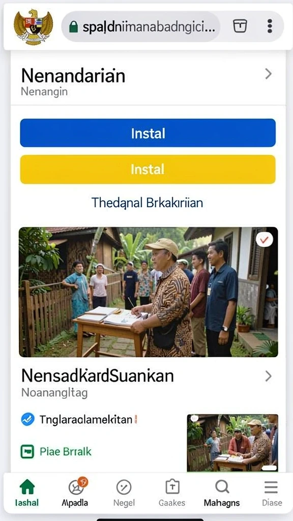 Karakter utama dengan desain yang unik dan menawan.