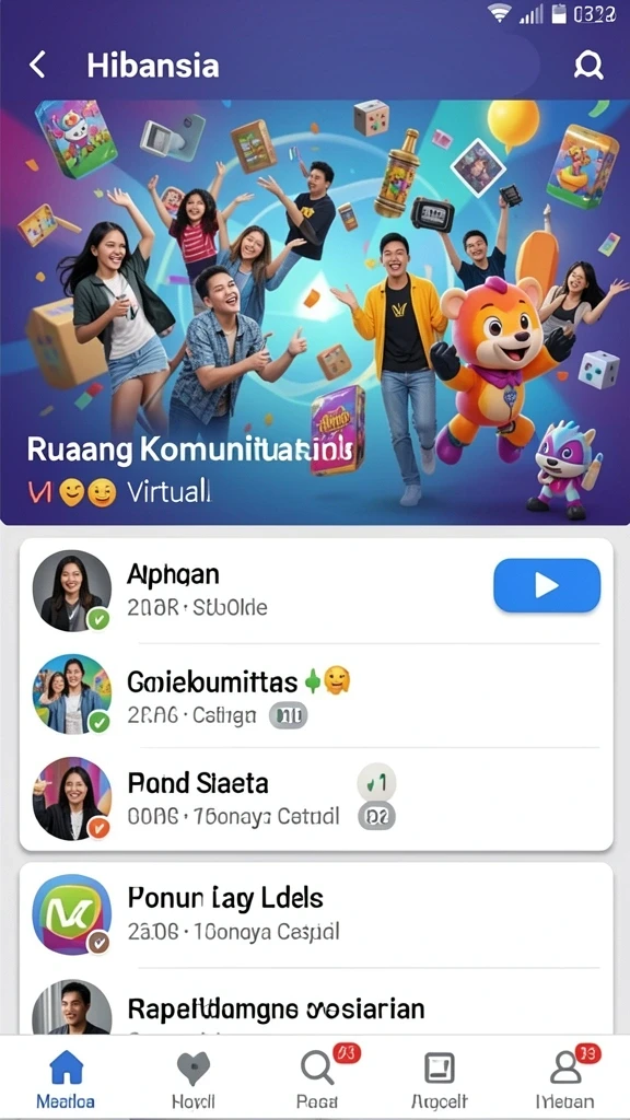 Tampilan antarmuka yang menarik dan mudah digunakan.